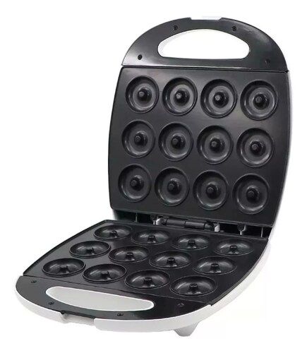 Maquina Para Hacer Mini Donas 12 Donas Antihaderente Premium.