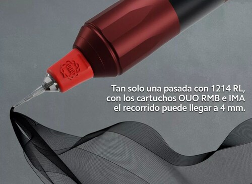 Kit Máquina Rotativa Para Tatuar Inalámbrica Ouo Gt Potente.
