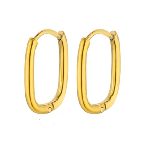 Aretes Arracadas Forma U 16x12 MM