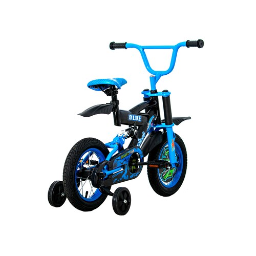 Bicicleta Veloci Blue D/Susp R12 Negro Infantil