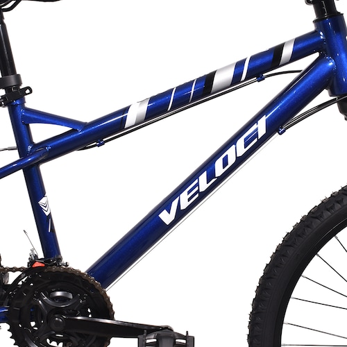 Bicicleta Veloci Shocker S/Del R24 Azul BMX