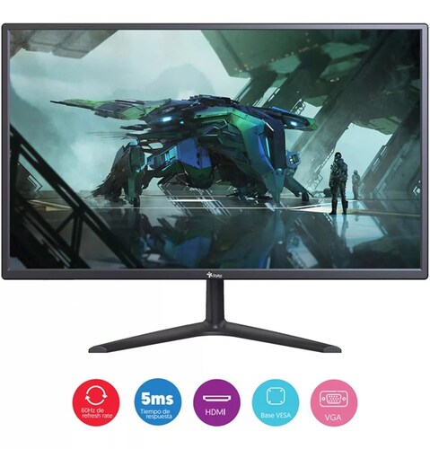 Monitor Stylos Tech STPMOT3B led 19" negro 100V/240V