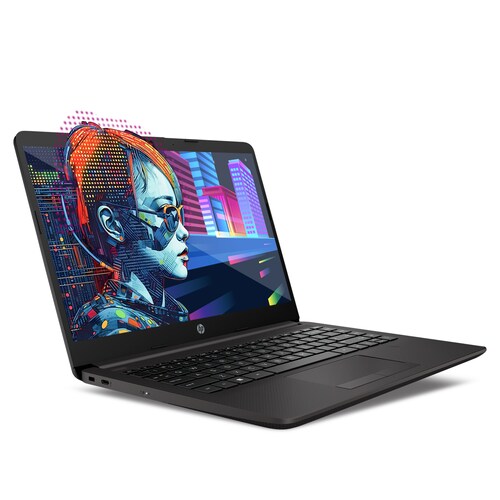 Combo Laptop HP 245 G9 amd Ryzen 5-5625U 6C 8GB 256GB ssd 14Pulg HD W11H Silver 7E3H4LT + Audifonos.