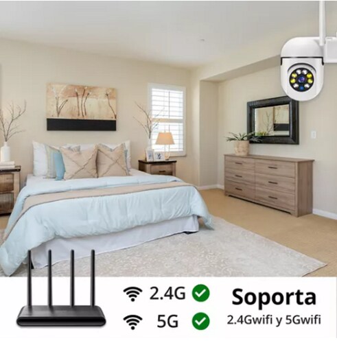 Cámara Wifi Inalambricas Cámara De Seguridad 2.4g/5g Wifi