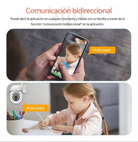 Cámara Wifi Inalambricas Cámara De Seguridad 2.4g/5g Wifi