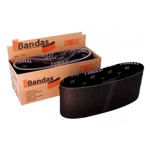 Banda Lija 3X21 G 180 Vidrio W-98 Sic Fandeli 2957