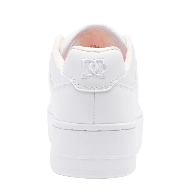 Tenis Dc Shoes Manteca 4 Plataforma Mujer Blanco