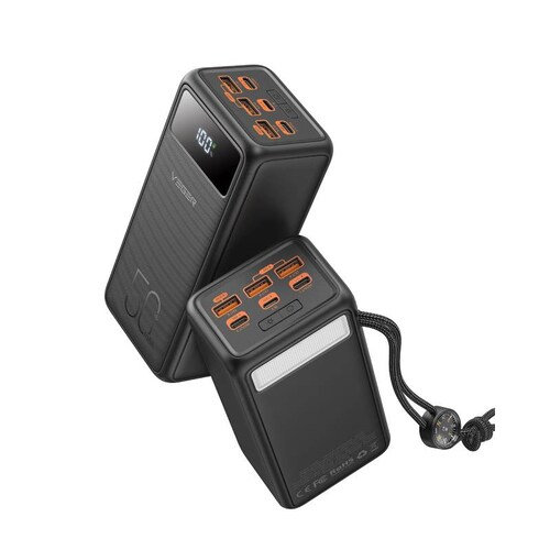Power Bank VEGER 50000 mAh 22.5W color Negro