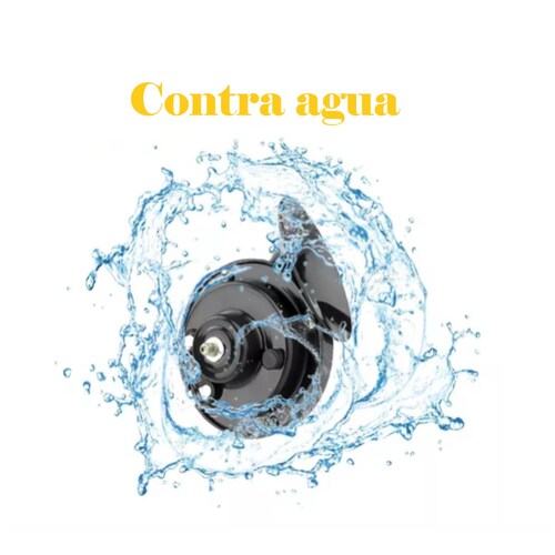 Bocina Claxon negro de aire Caracol coche moto bocina 12V barco altavoz 60dB seguridad camión