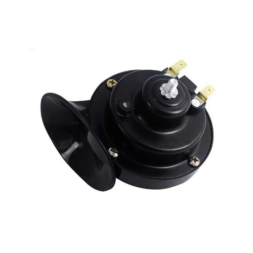 Bocina Claxon negro de aire Caracol coche moto bocina 12V barco altavoz 60dB seguridad camión