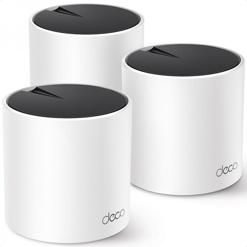 Kit Router Deco X55 Tp-Link Doble Banda AX3000 Wi-Fi 6 Mesh 3 Pack