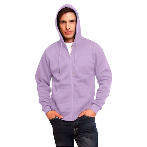 Sudadera Hoodie Unisex con Cierre, Capucha y Cangurera, Calientita, Casual, Abrigo, Chamarra.