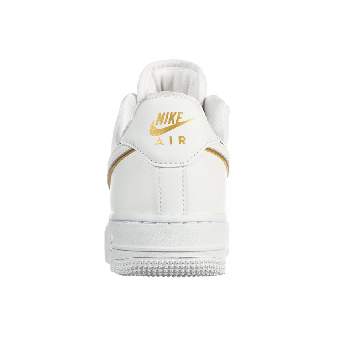 Gold white air force 1 best sale