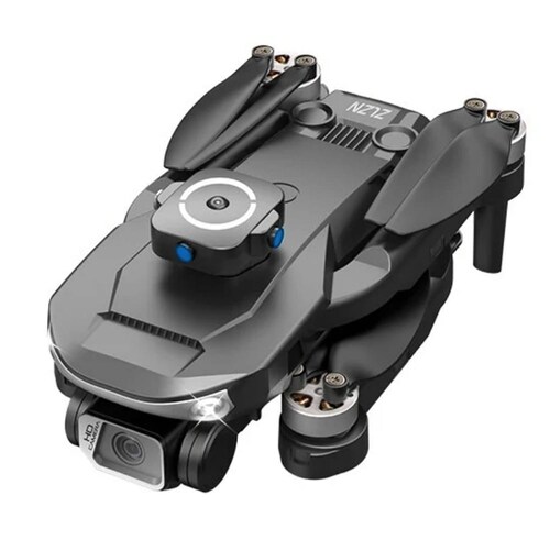 Mini drone ZLL SG101 PRO con dual cámara 4K negro 2.4GHz 3 baterías
