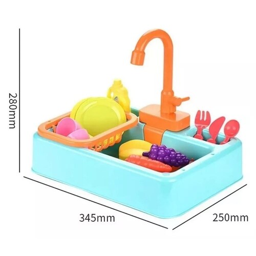 Juego De Fregadero De Juguetes De Cocina Para Niños