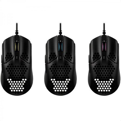 Mouse HyperX Pulsefire Haste RGB Alambrico Optico USB Gamer 4P5P9AA
