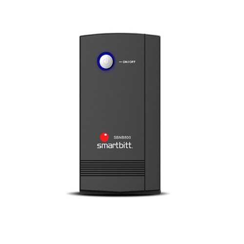 No Break Smartbitt SBNB600, 300W, 600VA, Entrada 82V 4 Contactos 