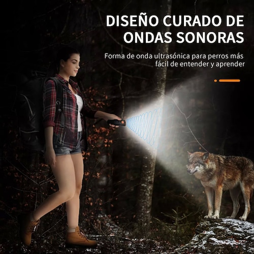 Ahuyentador Repelente Y Entrenador De Perros Ultrasónico.