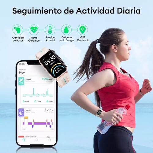 Freshfun H76 Reloj Inteligente 1.57 Smartwatch Deportivo