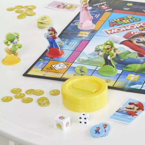 Juego De Mesa Hasbro Monopoly Junior Edición Super Mario.