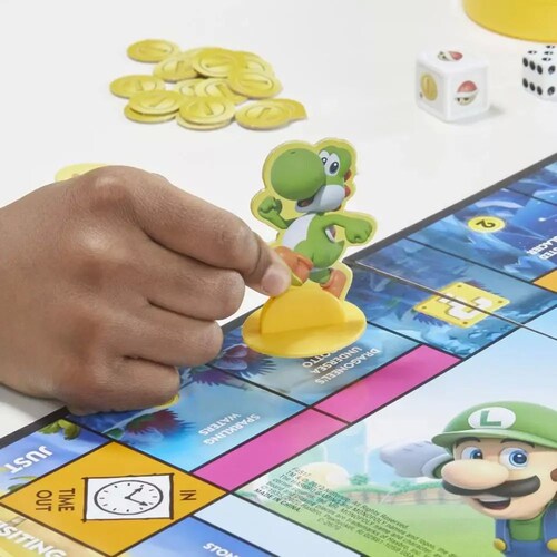 Juego De Mesa Hasbro Monopoly Junior Edición Super Mario.