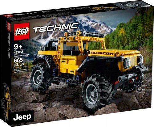 Kit De Construcción Lego Technic Jeep Wrangler 42122 3+ Cantidad de piezas 665.