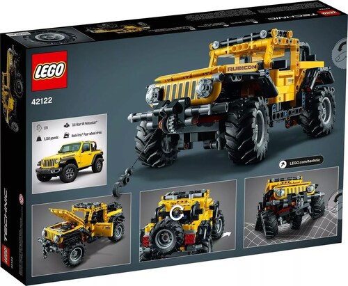 Kit De Construcción Lego Technic Jeep Wrangler 42122 3+ Cantidad de piezas 665.