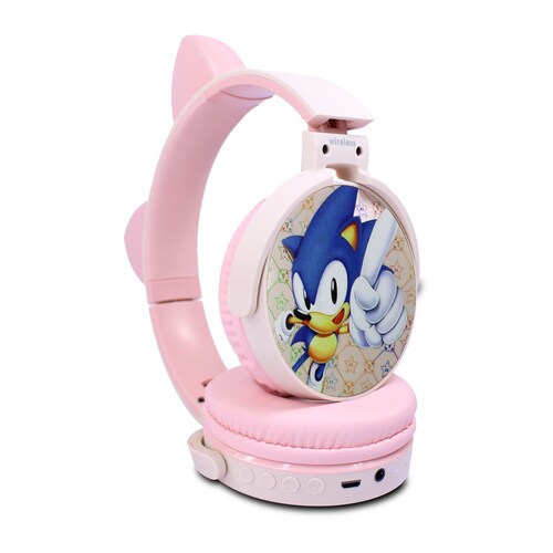 Audifonos De Diadema Bluetooth Diseño De Sonic .