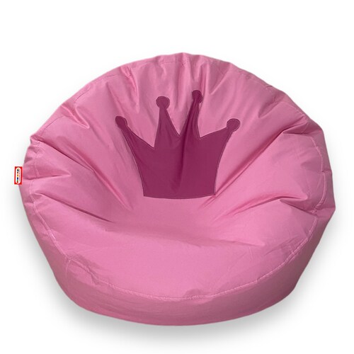 Sillón Puff Princesa Rosa marca Mundo Puff .