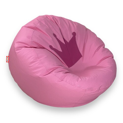Sillón Puff Princesa Rosa marca Mundo Puff .