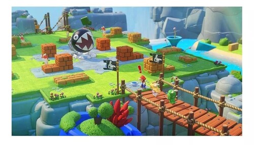 Mario + Rabbids Kingdom Battle Standard Edition Ubisoft Nintendo Switch Físico.