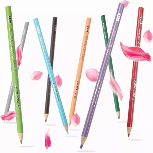 Set 180 Lápices Dibujo Colores Y Estuche Profesional Artista.