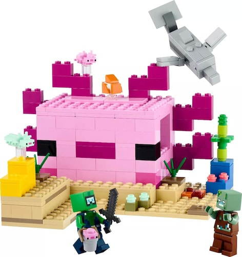 Kit De Construcción Lego Minecraft La Casa-ajolote 21247 3+ Cantidad de piezas 242.