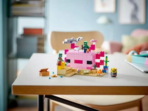 Kit De Construcción Lego Minecraft La Casa-ajolote 21247 3+ Cantidad de piezas 242.