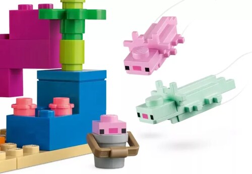 Kit De Construcción Lego Minecraft La Casa-ajolote 21247 3+ Cantidad de piezas 242.