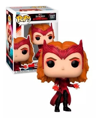 Figura De Accion Scarlet Witch 1007 En Doctor Strange Multiverse Of Madness Funko Pop.