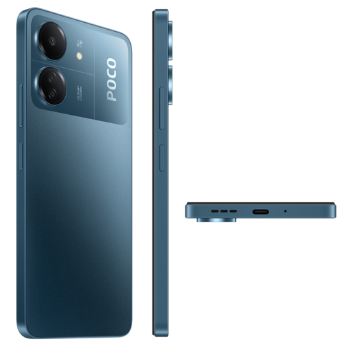 Celular Xiaomi POCO C65 128GB 6GB Blue.