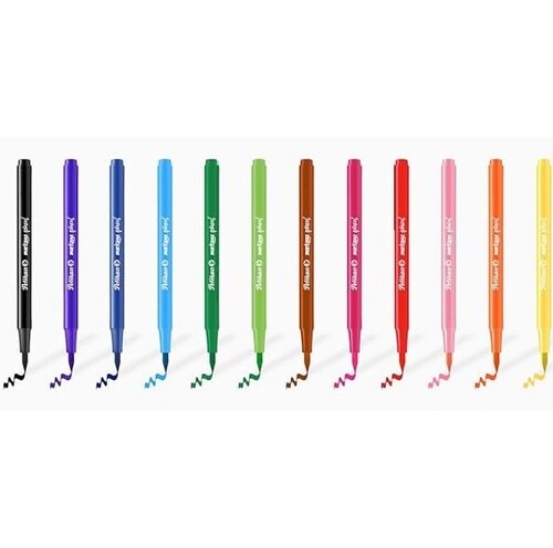 Pelikan Lettering, Marcadores Punta Pincel, 24 Colores