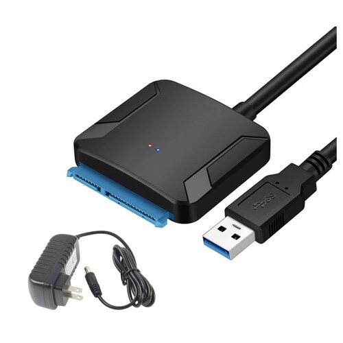 Cable SATA a USB, USB 3.0 SATAIII adaptador de disco duro para SSD de 2,5