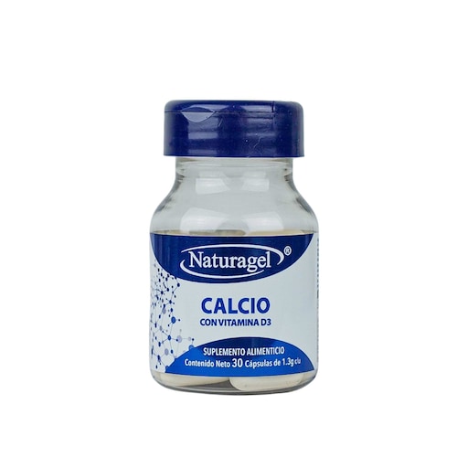 Naturagel | Calcio con Vitamina D3 | Fortaleza y Salud Ósea