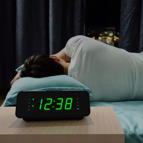 Radio Reloj Fm/am Despertador Digital Para El Dormitorio.