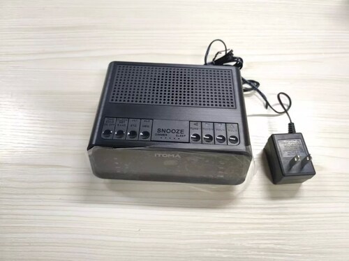 Radio Reloj Fm/am Despertador Digital Para El Dormitorio.