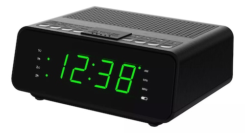 Radio Reloj Fm/am Despertador Digital Para El Dormitorio.