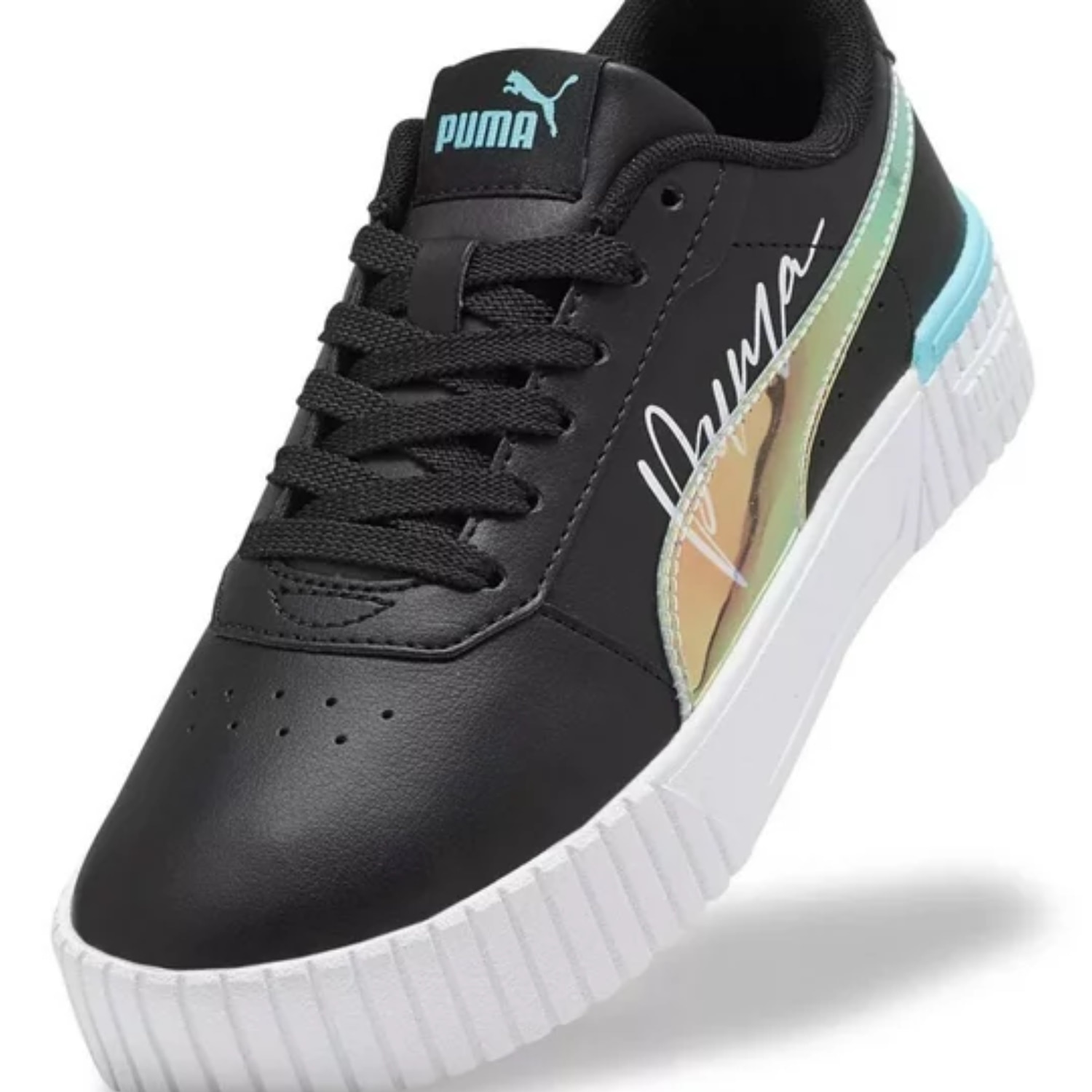 Tenis Casual Puma Carina 2.0 Crystal Wings Jr. negro 392654 02 mujer