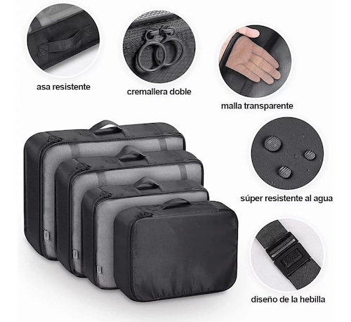 Bolsas Organizador De Maleta Equipaje Para Viaje Impermeable