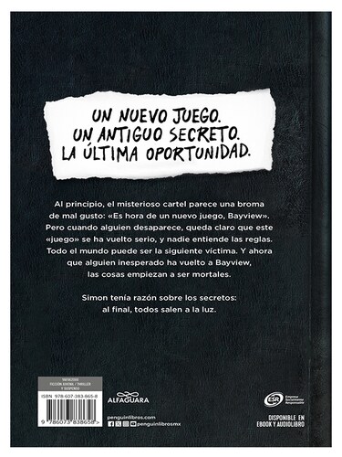  Alguien ha vuelto (Alguien está mintiendo 3) Autor Karen M. Mcmanus