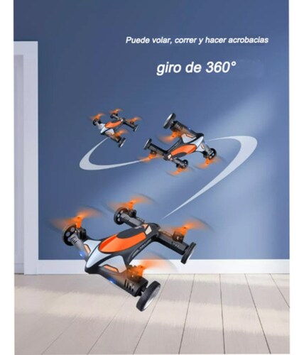 4k Wifi Mini Drone Con Cámara A Control Remoto Gps,2 Batería Naranja