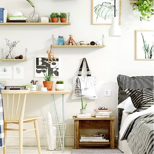 3 Repisas Flotantes Minimalistas Modernistas Con Soporte