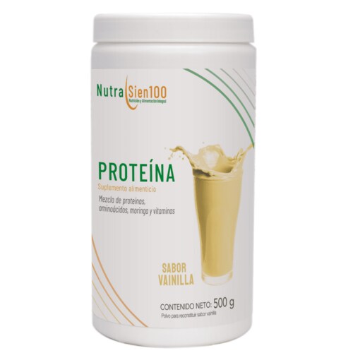 Proteína en polvo Vainilla Keto Pre-workout 22g proteína NO Azúcar NO Gluten 500g