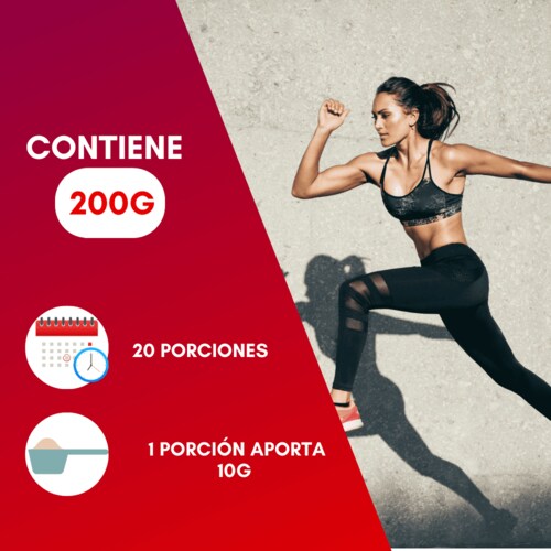 Energizante natural en Polvo Sin azúcar Termogénico Pre-workout Sabor Arándano 200g